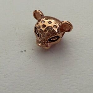 Pandora Gold Leopard Head Charm